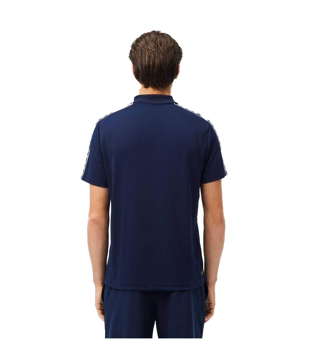 Polo Tennis Homme Bleu Marine Lacoste-3