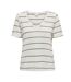 T-Shirt blanc/kaki femme jdy eve - l-3