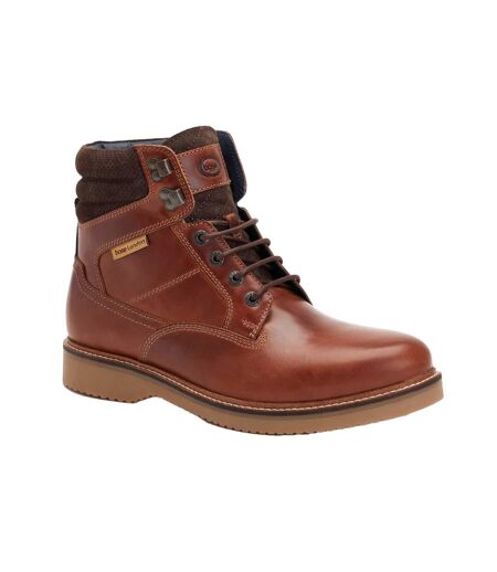 Bottines Bradley Homme Châtaigne Base London