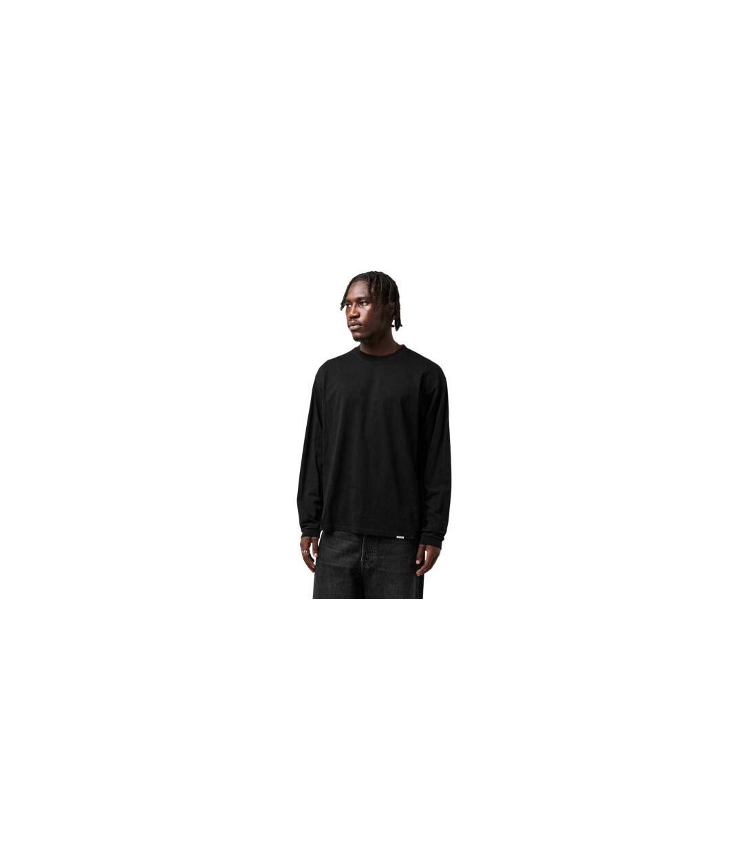 T-shirt Manches Longues Homme Noir Represent-1
