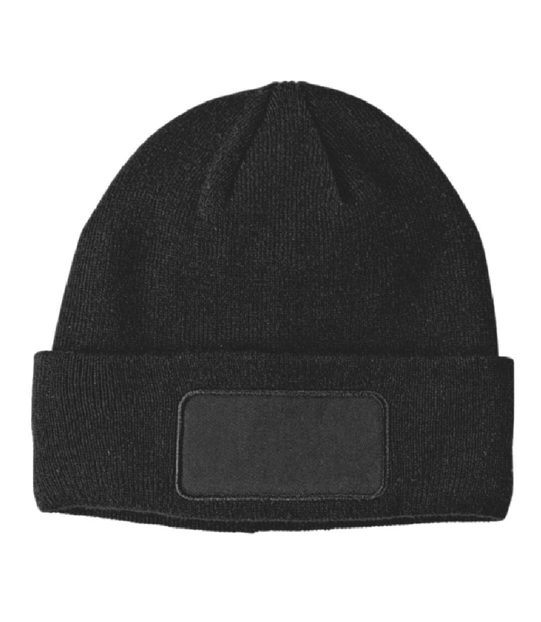 Beechfield Unisex Adults Thinsulate Printer Beanie (Black) - UTBC4139-2