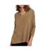 Pull en maille marron clair femme only lamalia-1