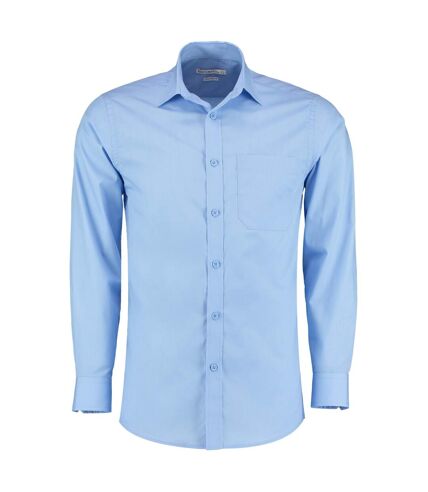 Kustom Kit Mens Long Sleeve Poplin Shirt (Light Blue) - UTRW6092