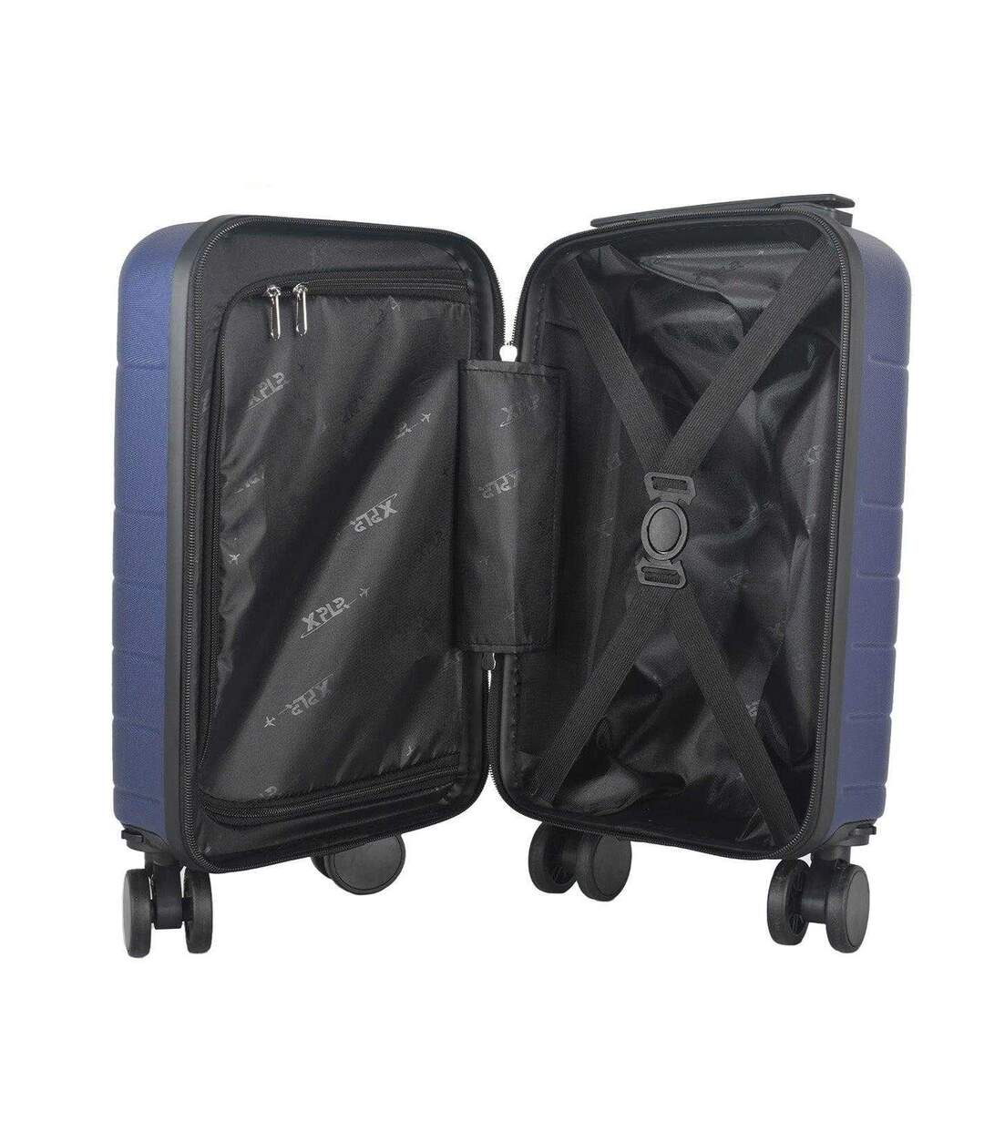 Bagage À Main À 4 Roulettes Underseat Taille Unique Bleu Public Dealz-3
