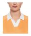 Womens/ladies Vplack Regular Polo Shirt Papaya Callaway-4