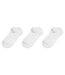 Lot De 3  Socquettes Discrètes Motif/style Logo Adulte Blanc New Balance-2