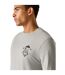 Mens Maylow Mountain Road T-shirt Misty Grey Regatta-4