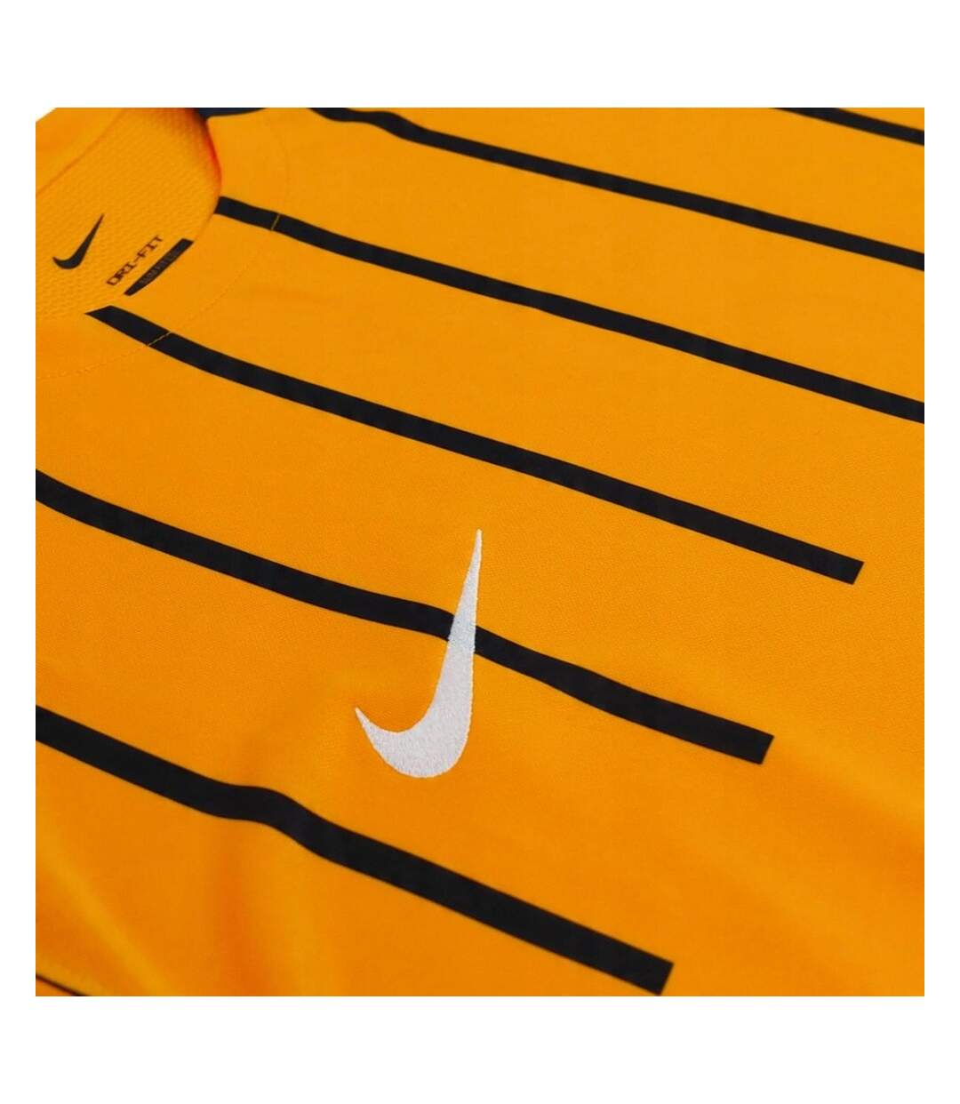 T-shirt Homme Noir Orange Nike-3