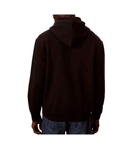 Sweat à capuche noir homme calvin klein jeans 3500
