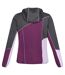 Veste polaire walbury femme gris phoque / violet coucher de soleil / lilas pâle Regatta