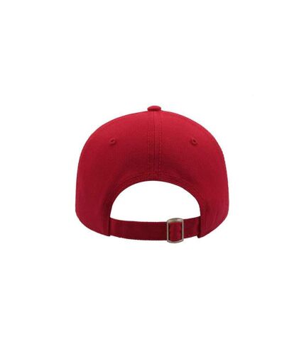 Cargo weathered visor 5 panel cap red Atlantis