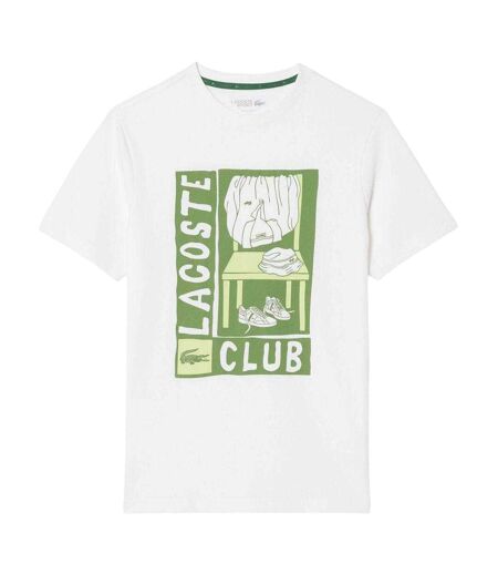 T-shirt Club Homme Blanc Lacoste