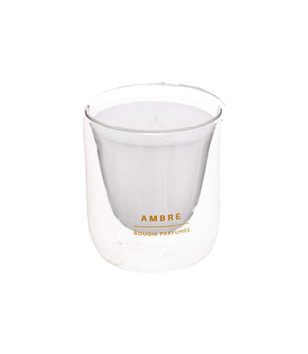 Bougie Parfumée en Verre Ilan 130g Ambre-1
