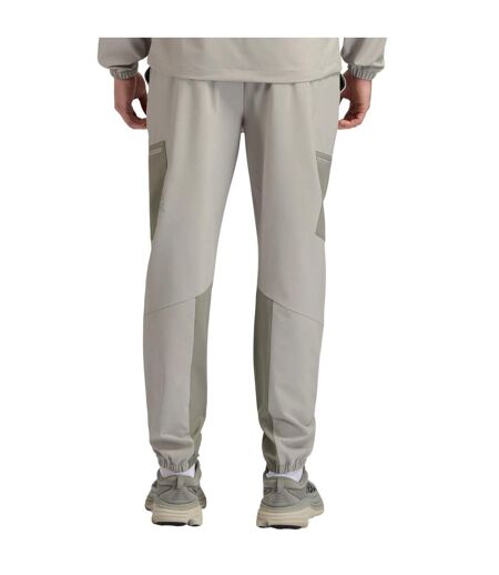 Mens Colour Block Tracksuit Bottoms Grey ALTRYN