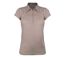 Polo Mayflower Dusty1 pour femme en coton flammé taupe : le chic texturé au naturel-5