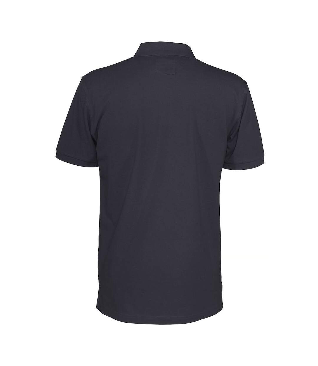 Mens pique polo shirt navy Clique