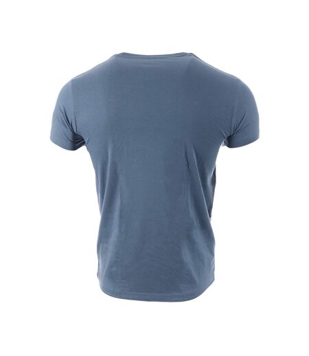 T-shirt Bleu Homme Schott Lloyd