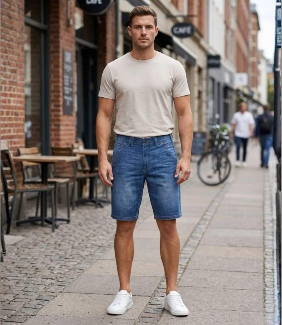 Bermuda en jean CHALLENGER IBIS2 : le short en denim stretch au confort inégalé-5