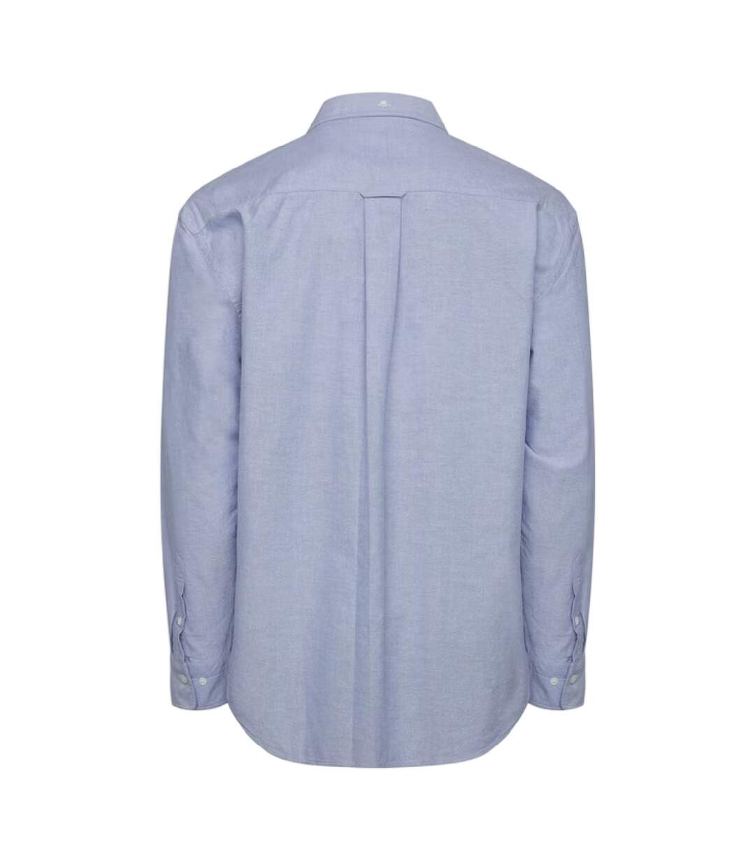 Mens Oxford Relaxed Fit Shirt Blue Gant-2