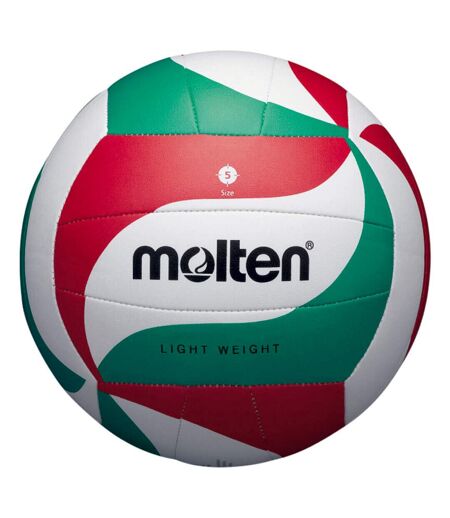 Molten - Ballon de volley-ball V5M1800 (Rouge / Vert / Blanc) (Taille 5) - UTRD1869