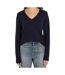Pull marine femme tommy hilfiger soft ww0ww43505 - l-1