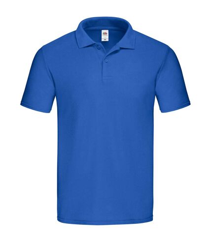 Fruit of the Loom Mens Original Pique Polo Shirt (Royal Blue) - UTPC4277