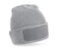 Bonnet avec patch - Adulte - B445 - gris heather-1