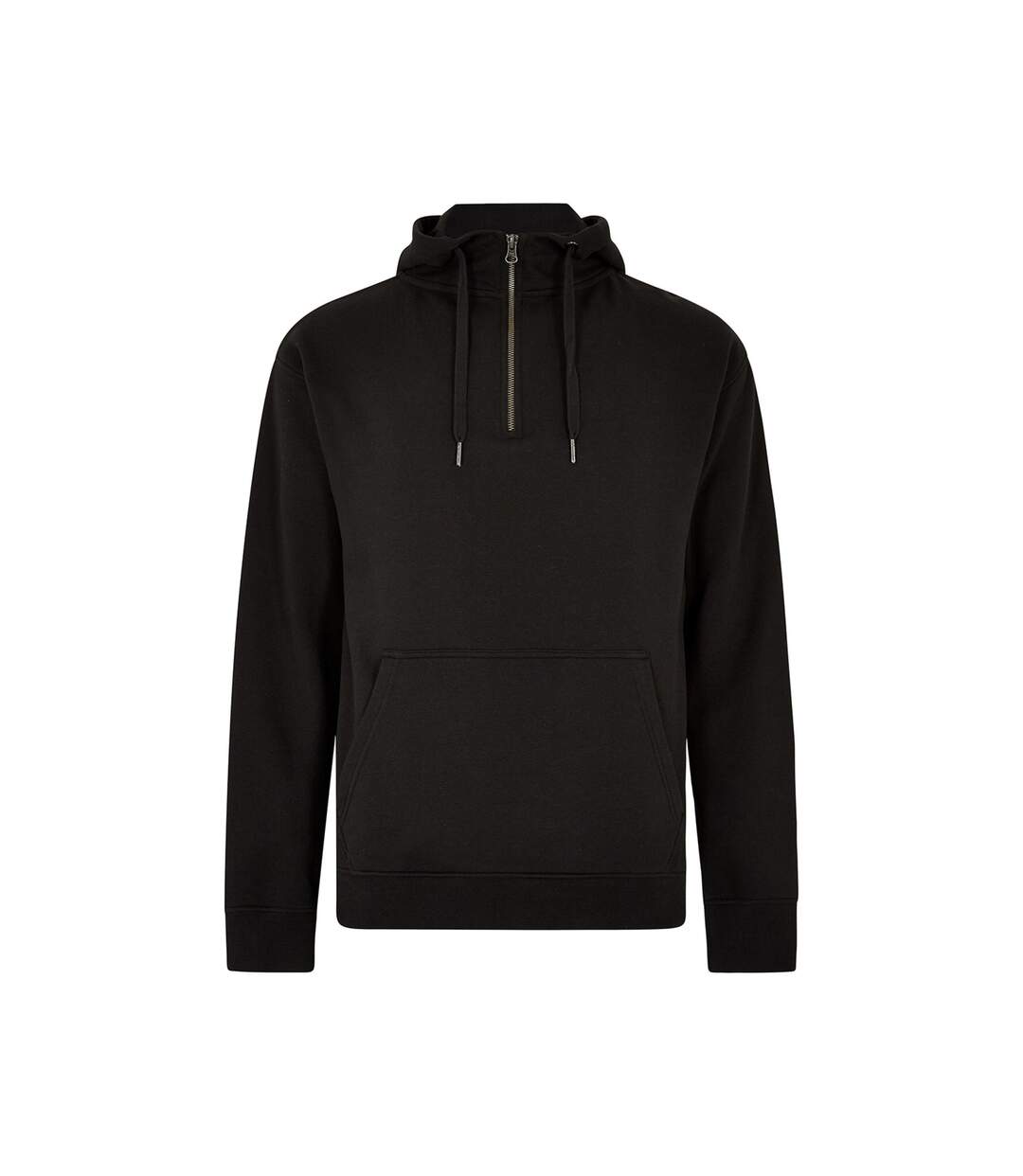 Sweat À Capuche Homme Noir Kustom Kit-1