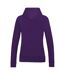 Sweat à capuche college femme violet Awdis Awdis