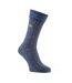 2 Pack Mens Cable Knit Cotton Boot Dress Socks with Turn Over Top-3