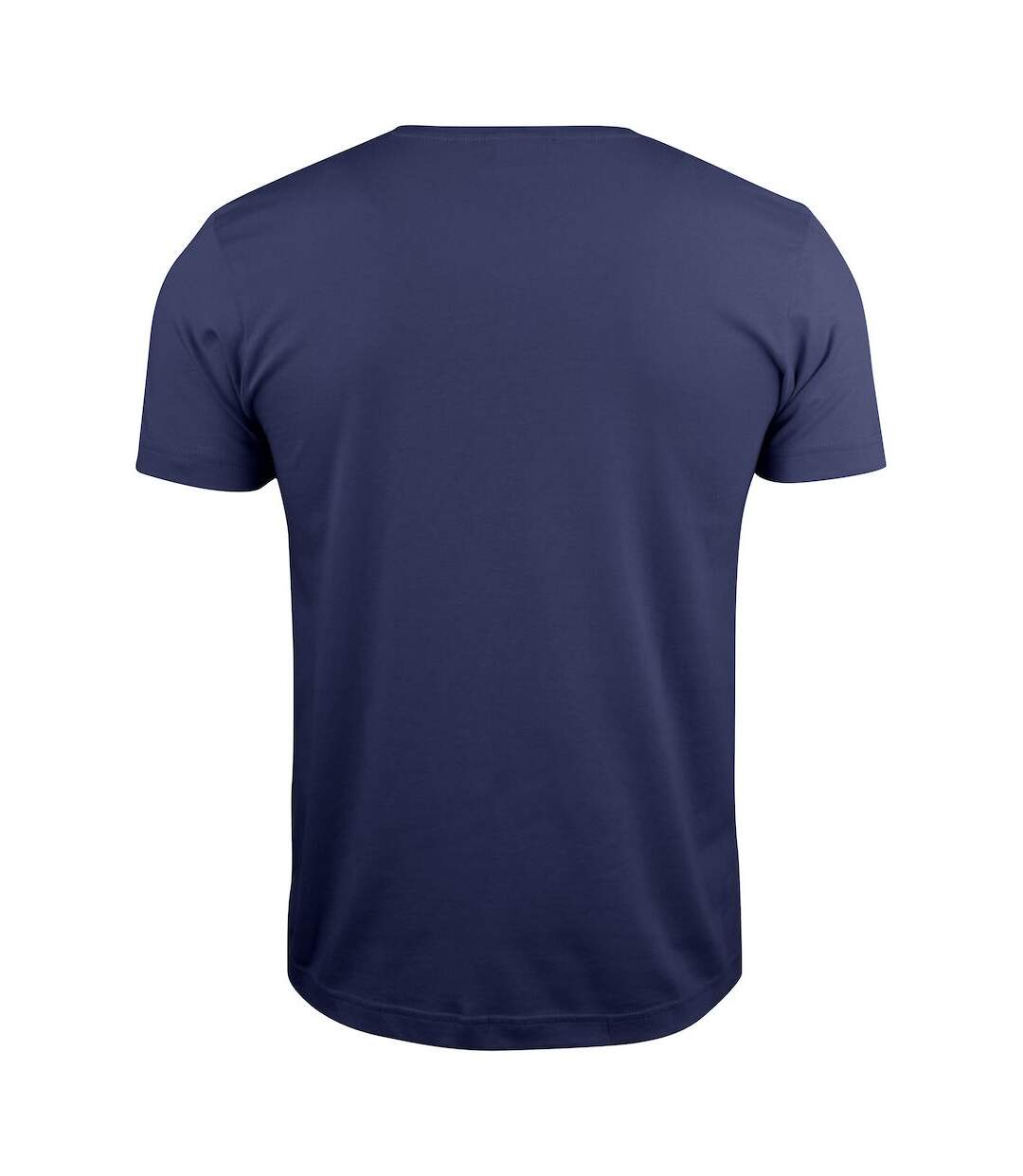 T-shirt basic adulte bleu marine foncé Clique-2