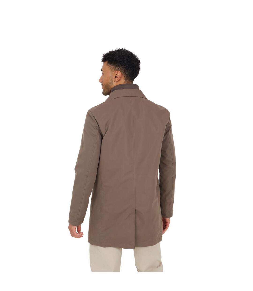 Pardessus Homme Marron Brave Soul-3