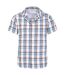 Mountain Warehouse Mens Cotton Shirt (Blue) - UTMW315