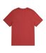 Mens icon organic t-shirt dark red Animal-2