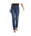 Jean bleu femme morgan droit-1