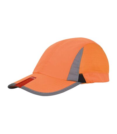 Spiro sport cap orange/black Result Headwear