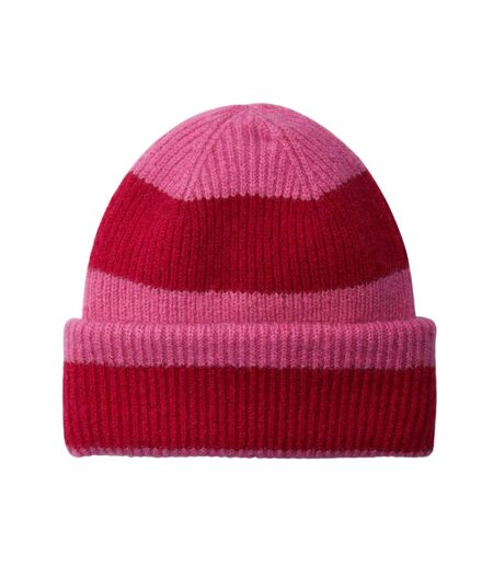 Bonnet Adulte Vrai Rose Rouge Classique Beechfield