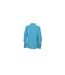 chemisier chemise manches longues FEMME carreaux vichy JN616 - bleu turquoise