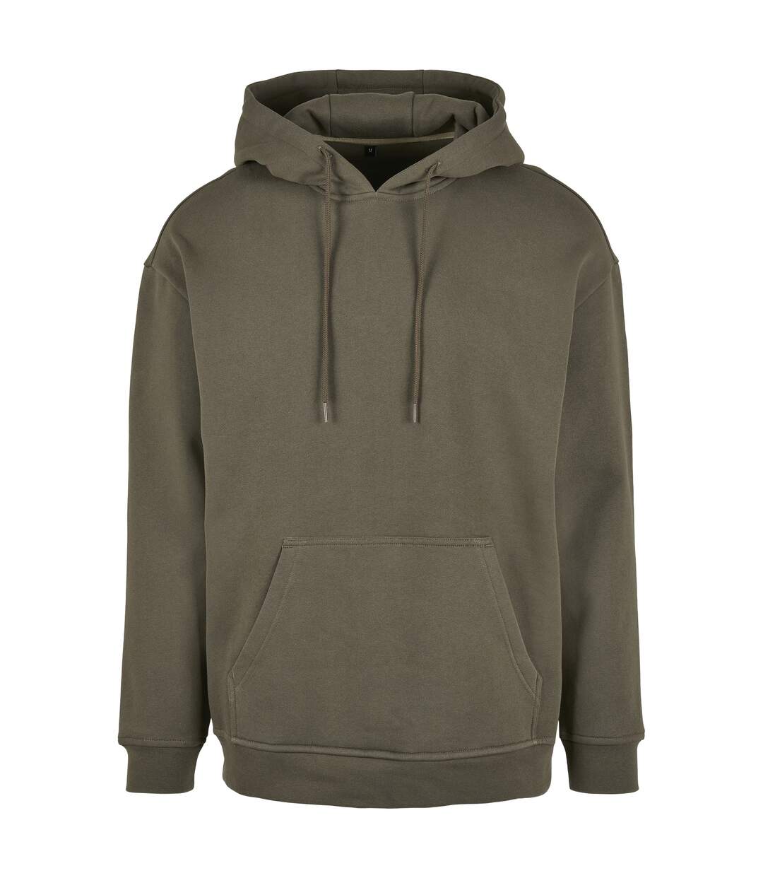 Sweat à capuche basic homme olive Build Your Brand