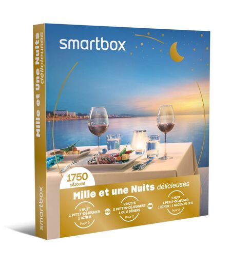 Mille et une nuits délicieuses - SMARTBOX - Coffret Cadeau Séjour