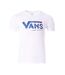 T-Shirt blanc/bleu homme vans painted-1