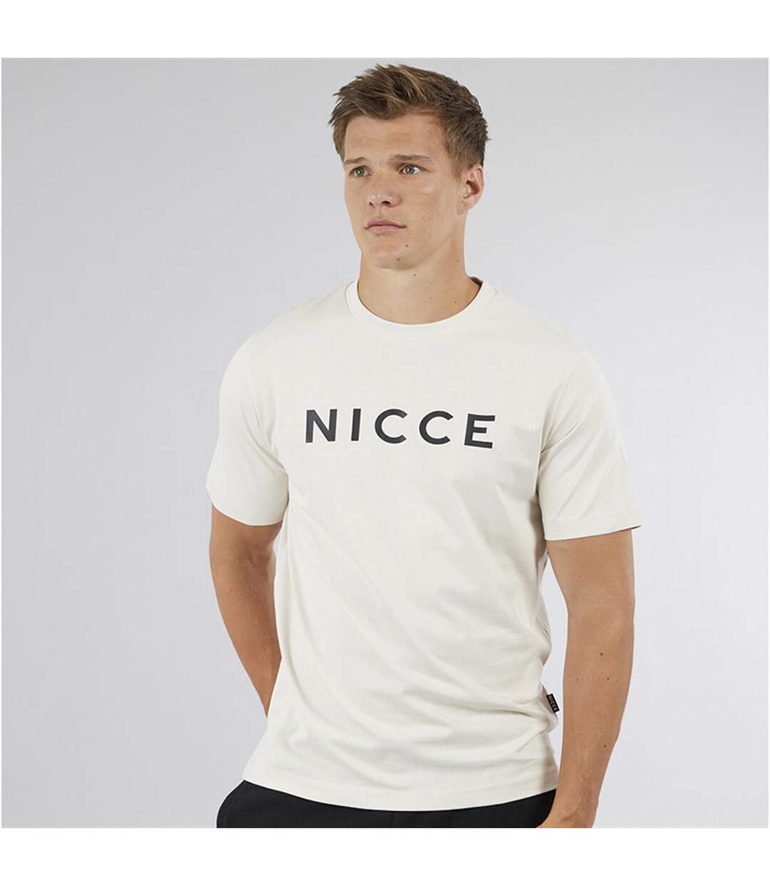 Nicce - T-shirt homme DENNO en coton, manches courtes casual-3