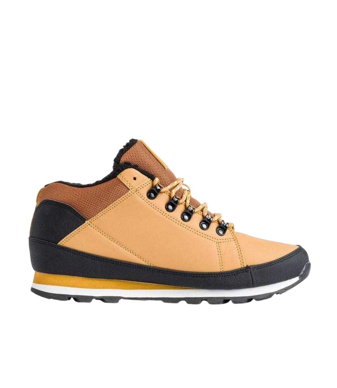 Bottes D´hiver Motif/style Logo Homme Beige Noir Inny-3