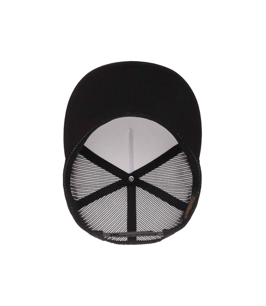 Casquette Trucker Classic Blanc Noir Yupoong-3