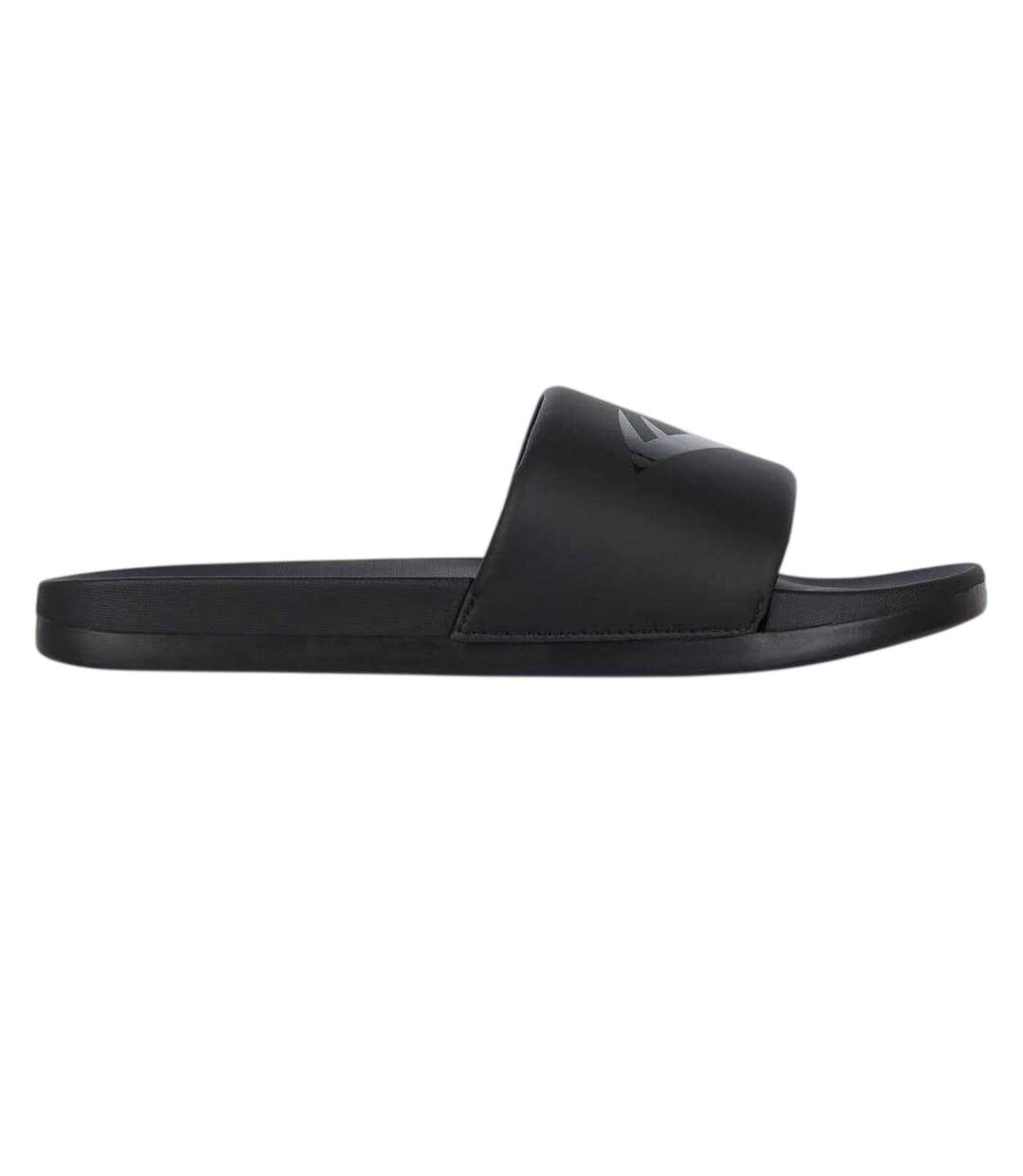 Mens Godan Padded Strap Sliders Black Everlast-1