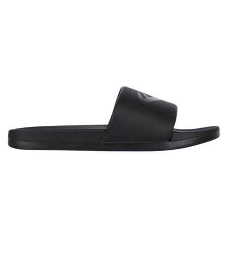 Mens Godan Padded Strap Sliders Black Everlast