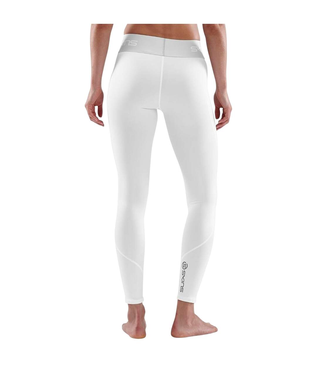 Legging 7/8 Series-1 Femme Blanc Skins-4