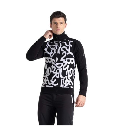 Sweat Manches Longues Speed Homme Noir Blanc Dare 2B