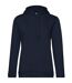Sweat À Capuche Inspire Femme Bleu Marine B&C-1