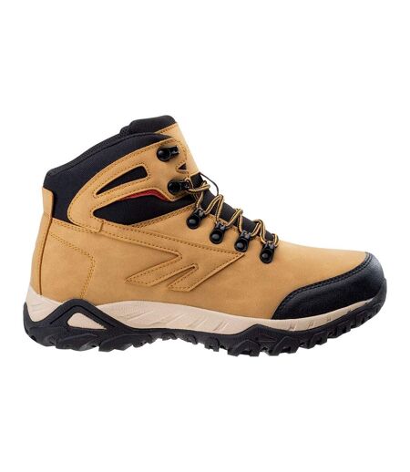Bottines De Marche Medin Homme Brun-beige Noir Hi-Tec